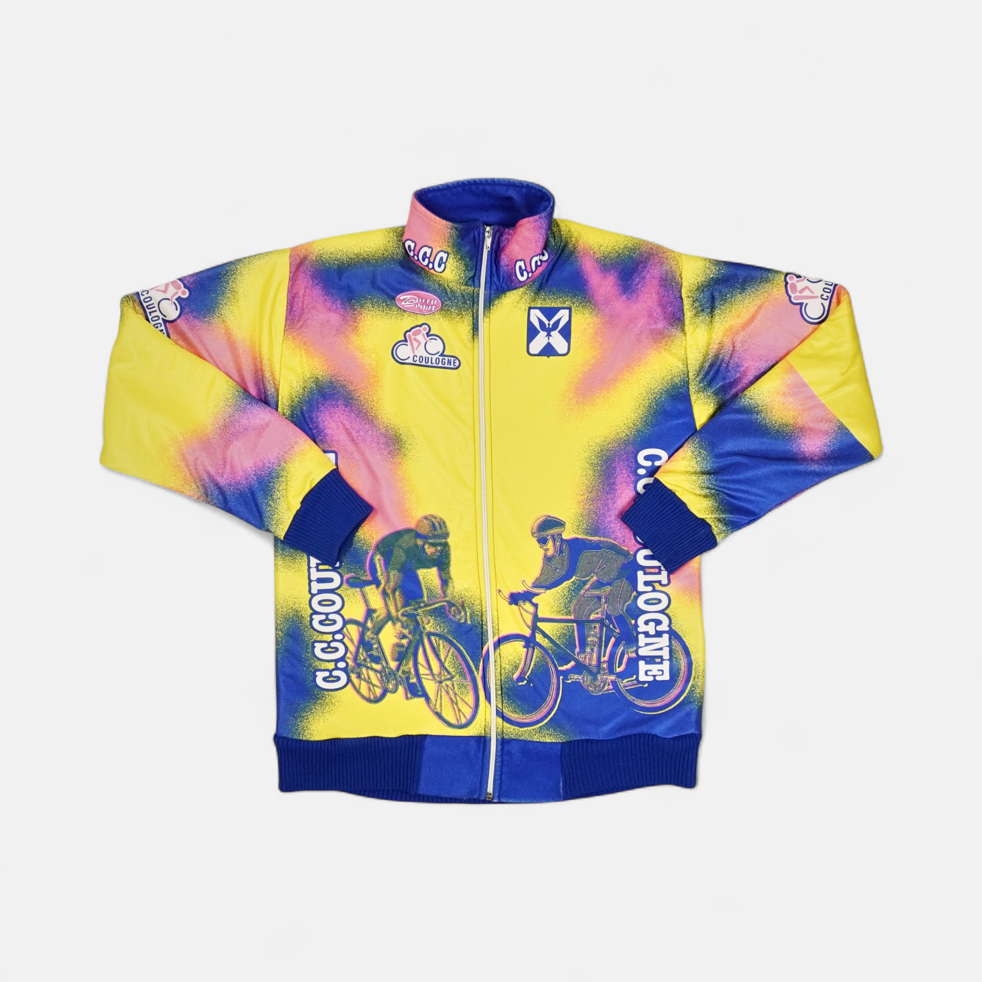 Vintage Diffusport Multicoloured Trackjacket (M)