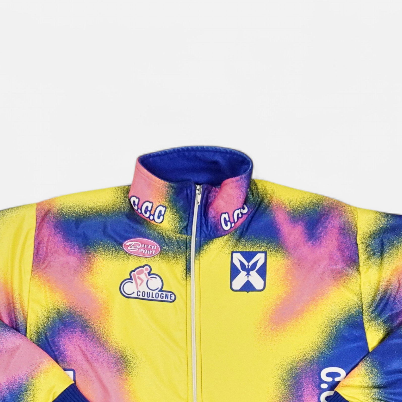 Vintage Diffusport Multicoloured Trackjacket (M)