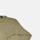 Vintage Polo By Ralph Lauren Green Knit Jumper (L)