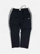 Vintage Adidas Black Tracksuit Bottoms (L)