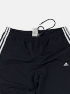 Vintage Adidas Black Tracksuit Bottoms (L)