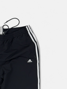 Vintage Adidas Black Tracksuit Bottoms (L)