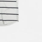 Vintage Nike White Striped Sports T-Shirt (L)
