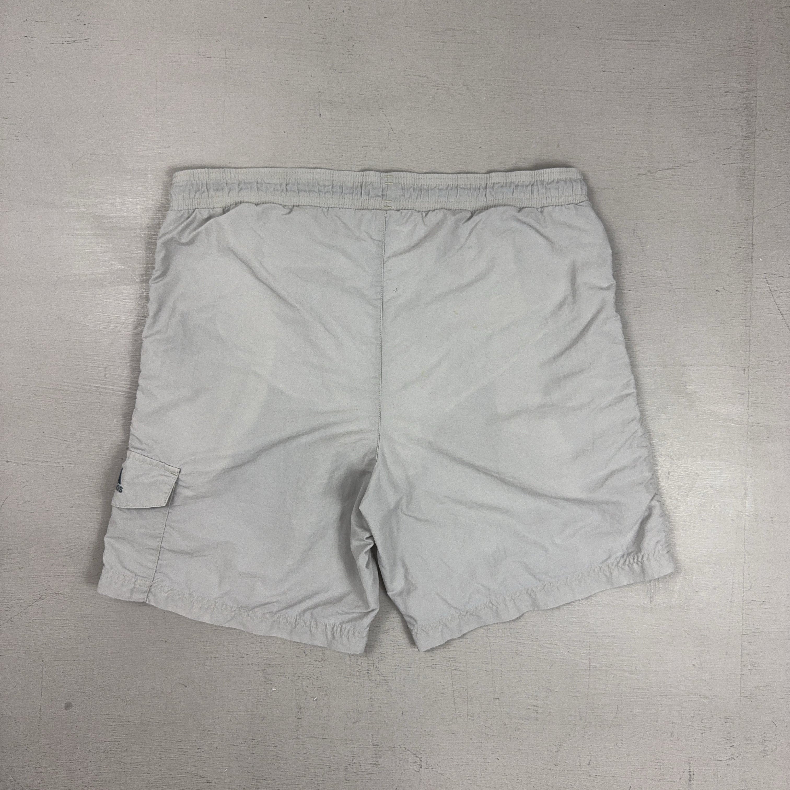 Vintage Adidas Grey Shorts (M)