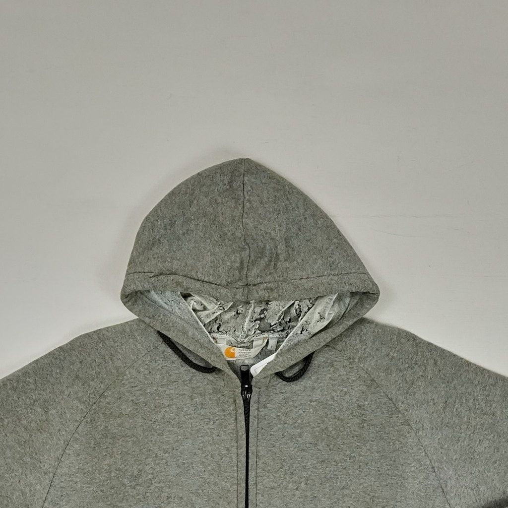 Vintage Carhartt Grey Hoodie (L)