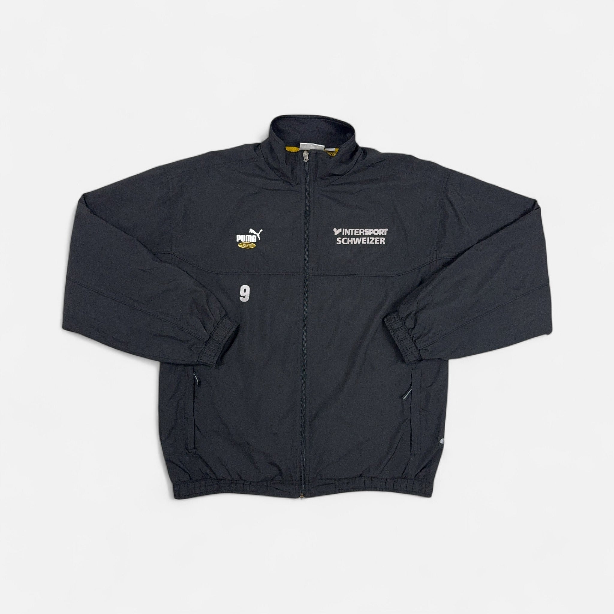 Vintage Puma Black Trackjacket (L)