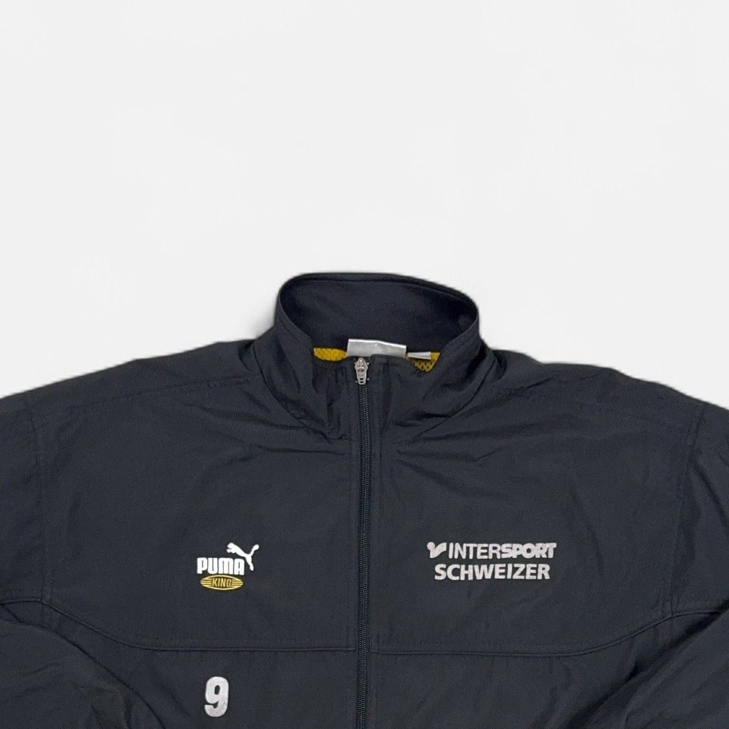 Vintage Puma Black Trackjacket (L)
