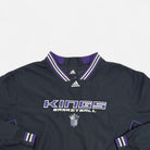 Vintage Adidas Black Sacramento Kings Pullover (L)