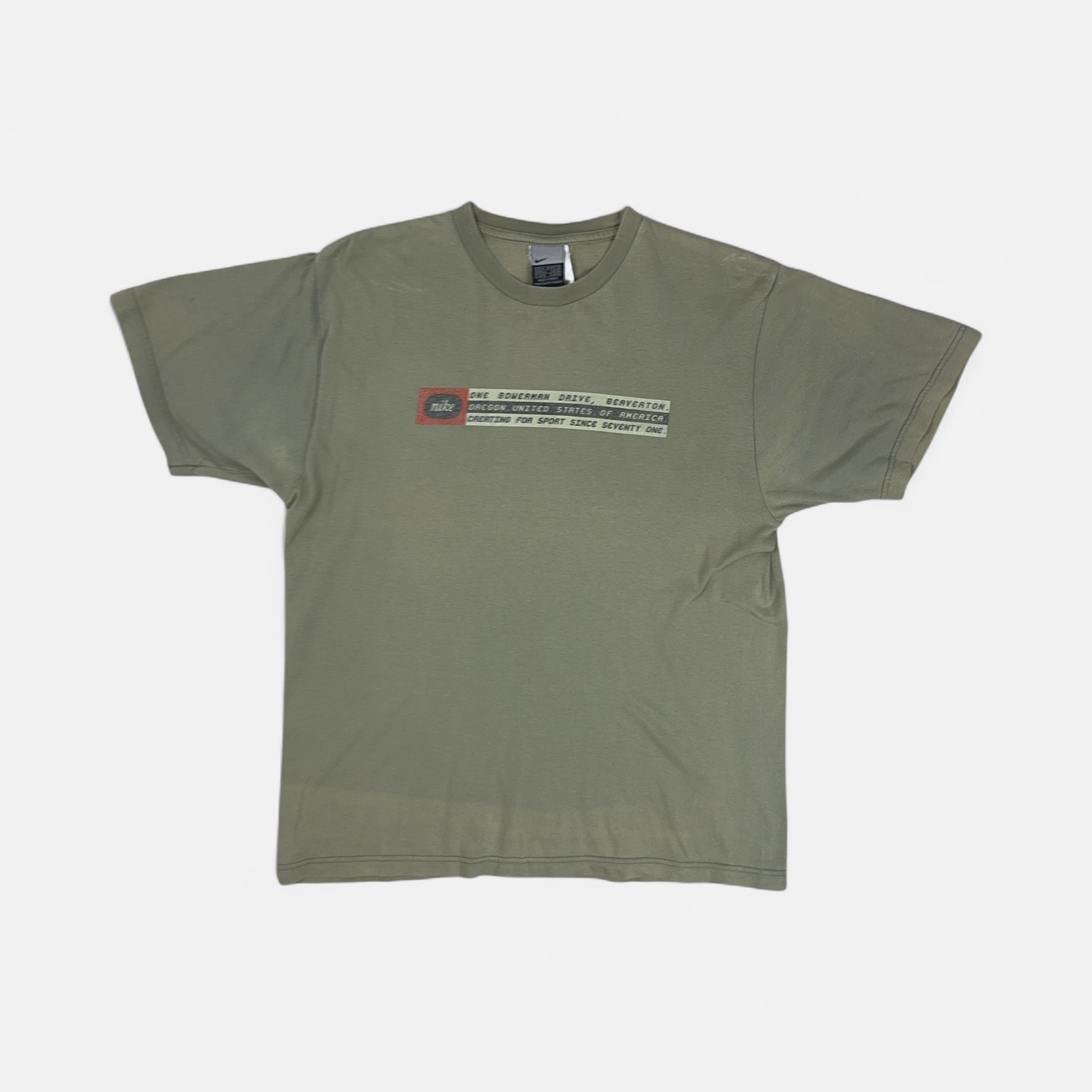 Vintage Nike Green T-shirt (M)