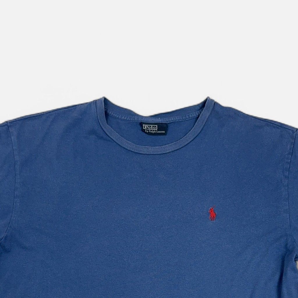 Vintage Polo Ralph Lauren Blue T-shirt (L)