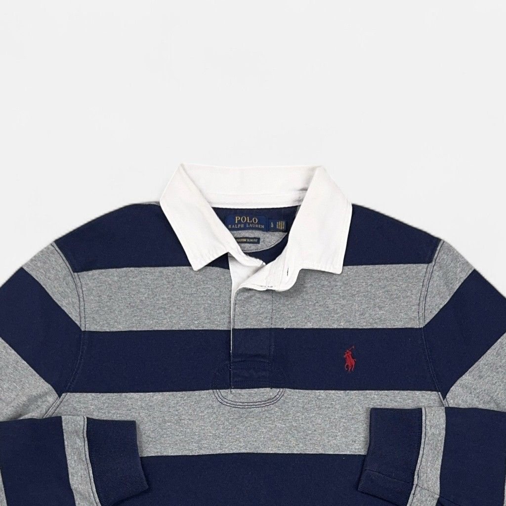 Vintage Polo Ralph Lauren Multicoloured Football Shirt (L)