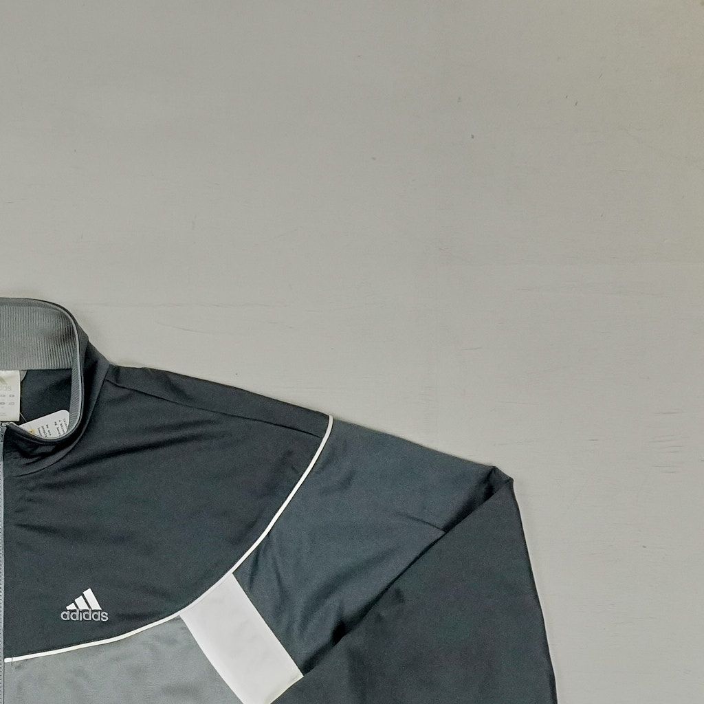 Vintage Adidas Grey Trackjacket (L)