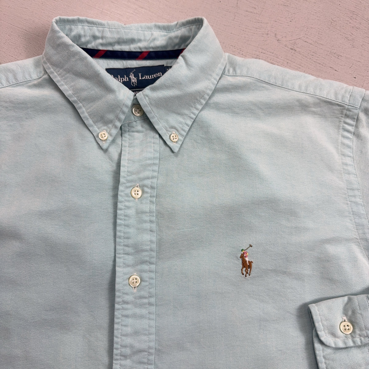 Vintage Ralph Lauren Blue Shirt ()