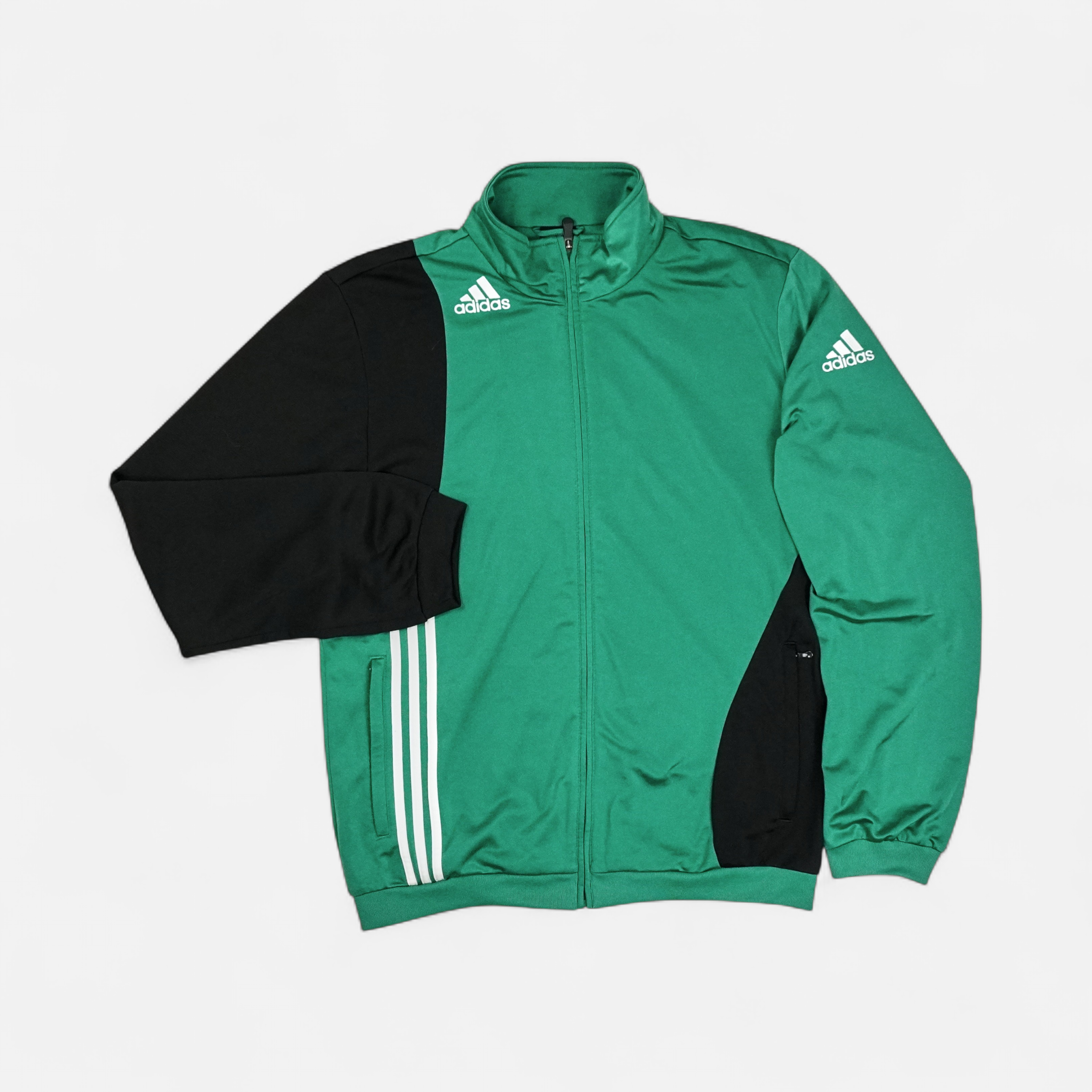 Vintage Adidas Green Trackjacket (L)