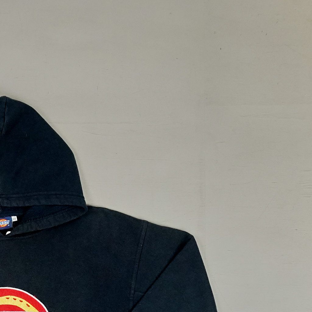 Vintage Dickies Black Hoodie (M)