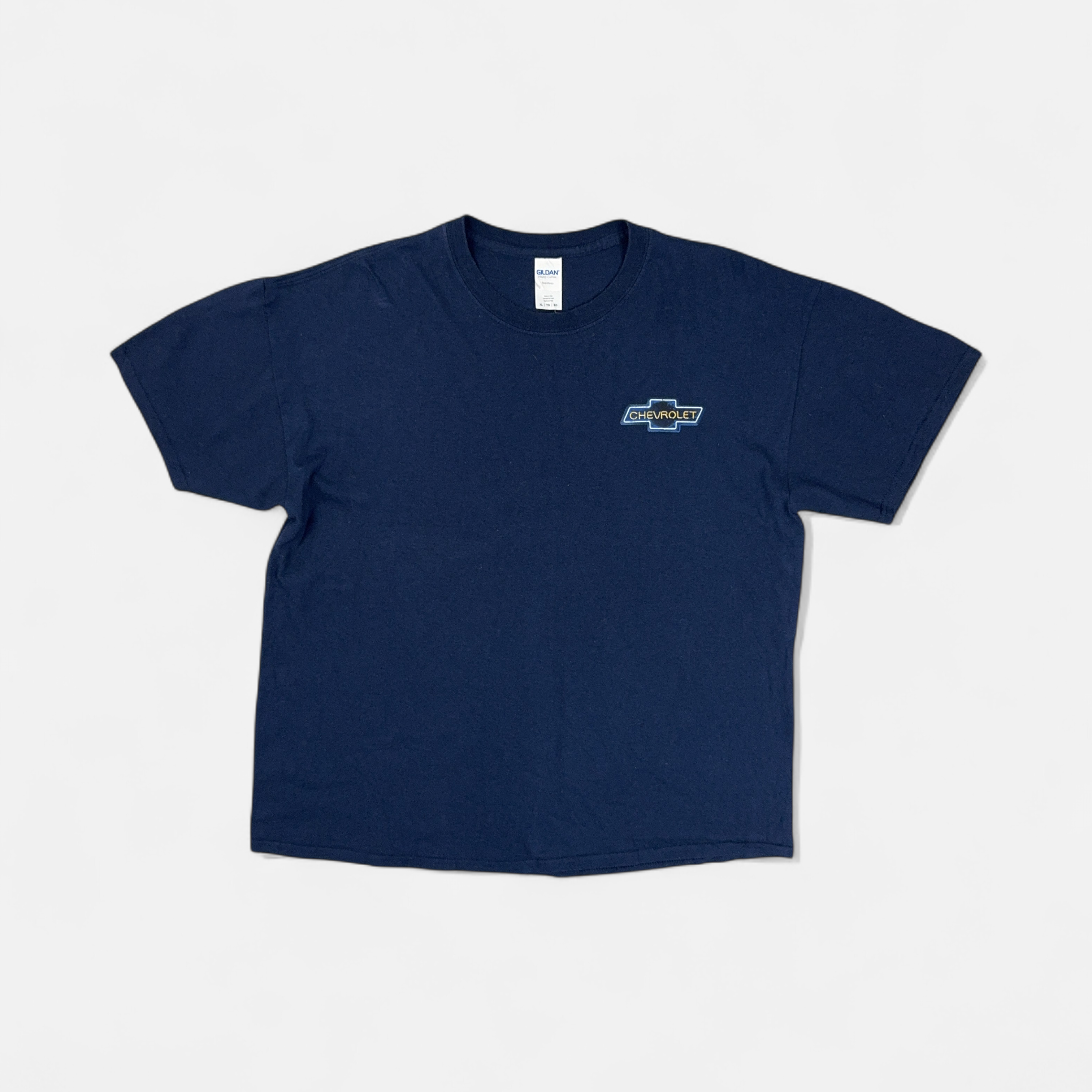 Vintage Gildan Navy Chevrolet T-shirt (XL)