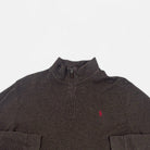 Vintage Polo Ralph Lauren Brown 1/4 Zip (L)