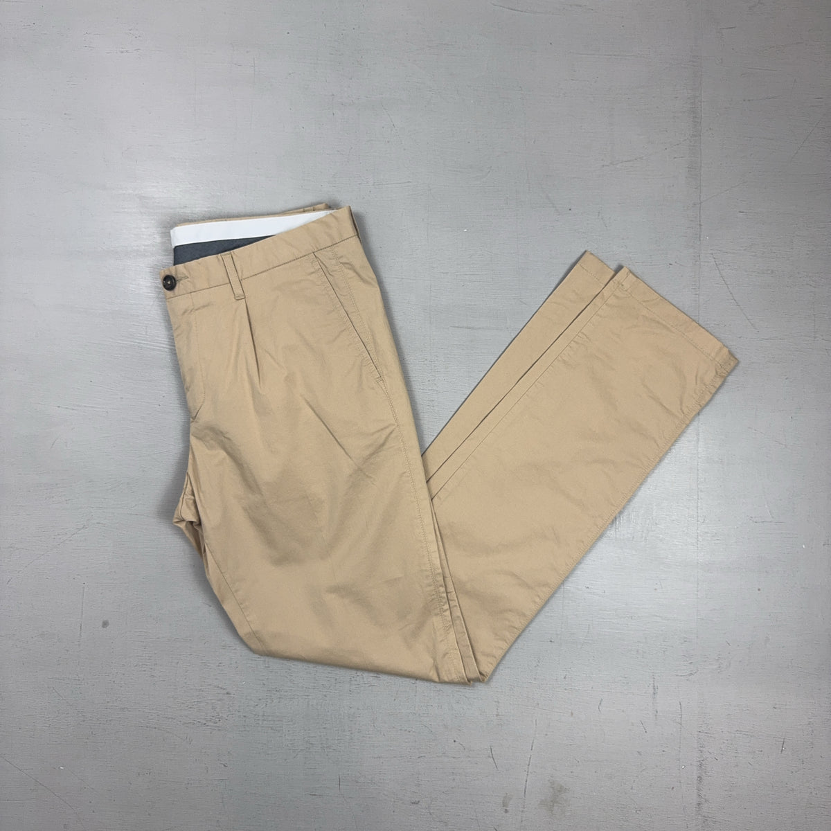 Vintage Tommy Hilfiger Beige Trousers (L)
