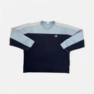 Vintage Adidas Blue Sweatshirt (L)