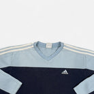 Vintage Adidas Blue Sweatshirt (L)