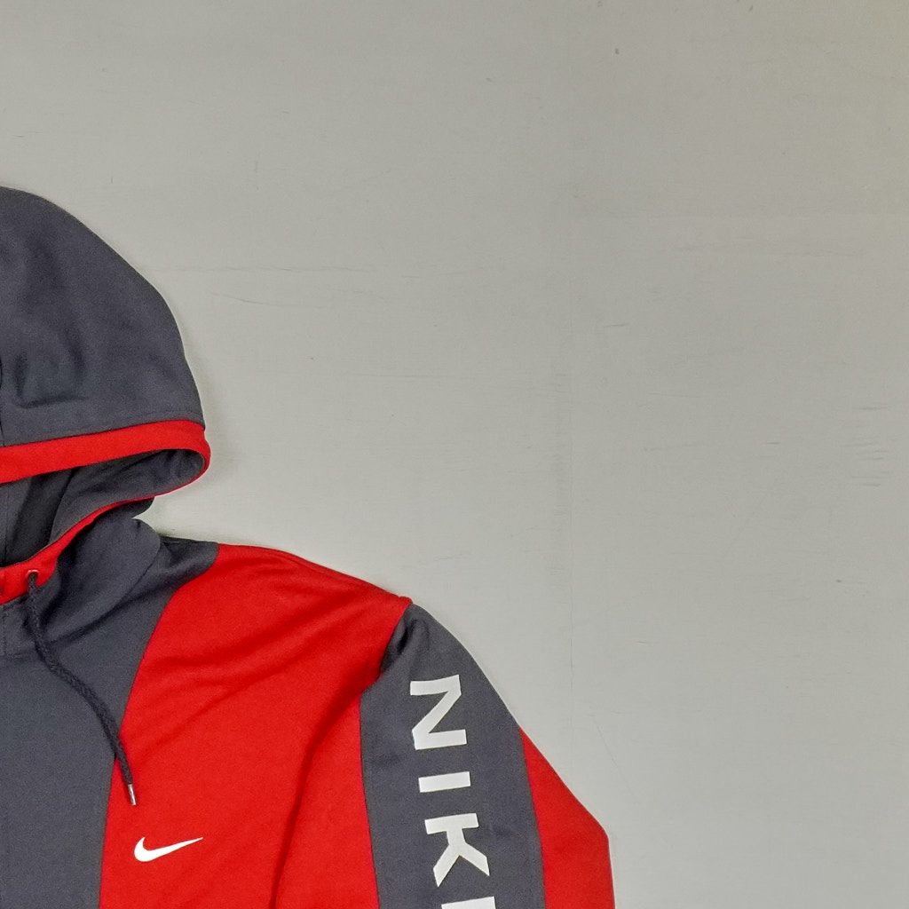 Vintage Nike Grey Hoodie (L)