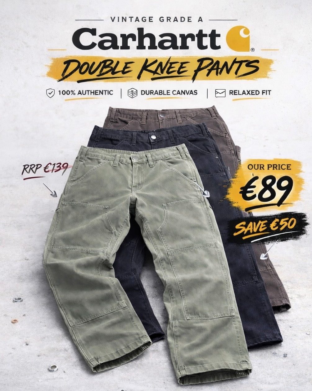 Carhartt double knee オリーブ　30×32 Carhartt WIP Double Knee Pant, Olive | Official Online Store