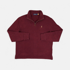 Vintage Polo Ralph Lauren Red 1/4 Zip (L)