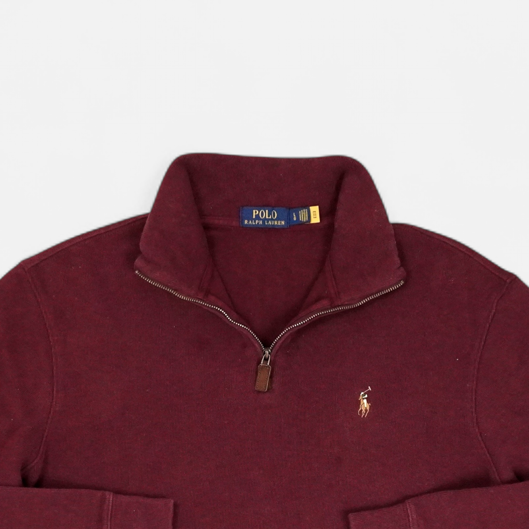 Vintage Polo Ralph Lauren Red 1/4 Zip (L)
