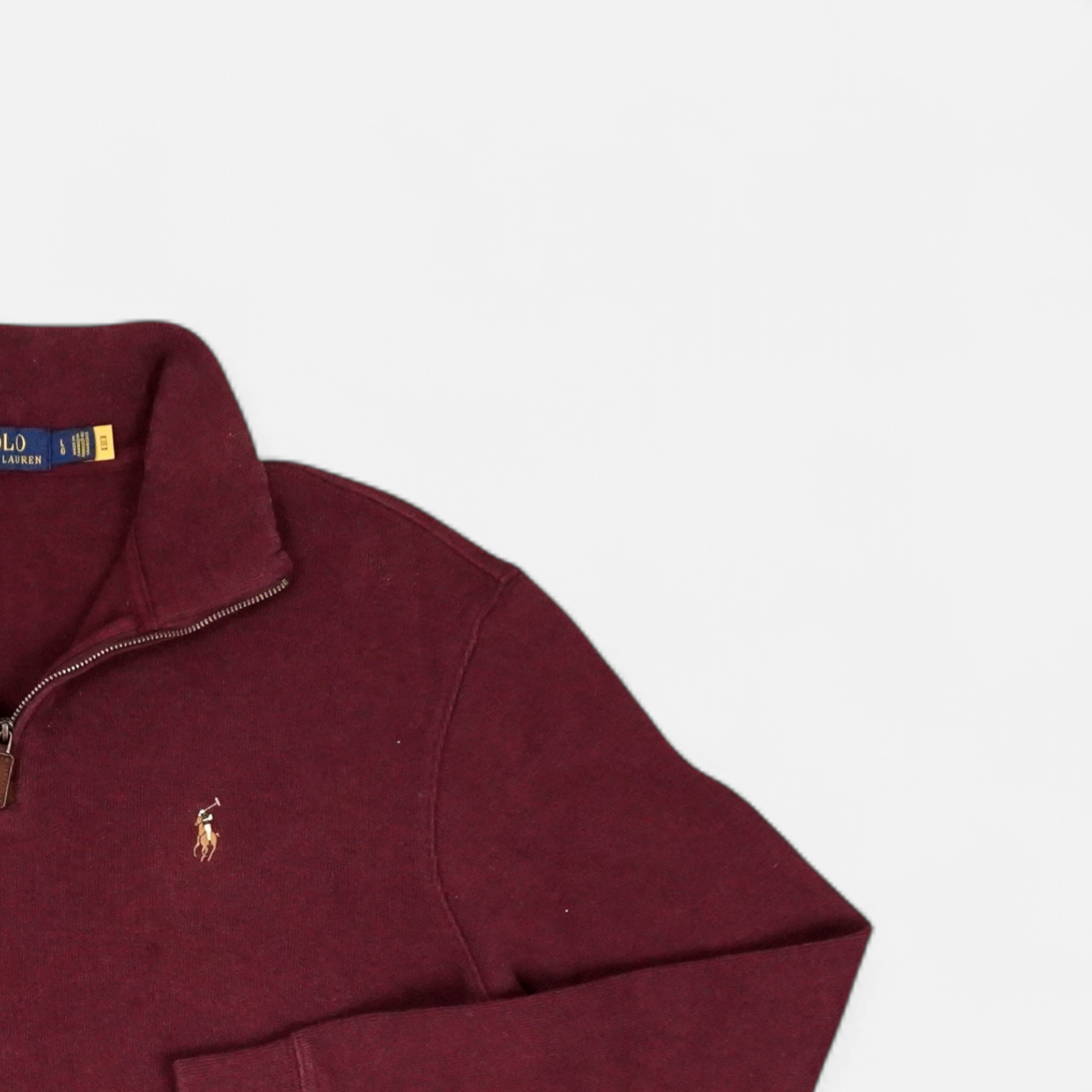 Vintage Polo Ralph Lauren Red 1/4 Zip (L)