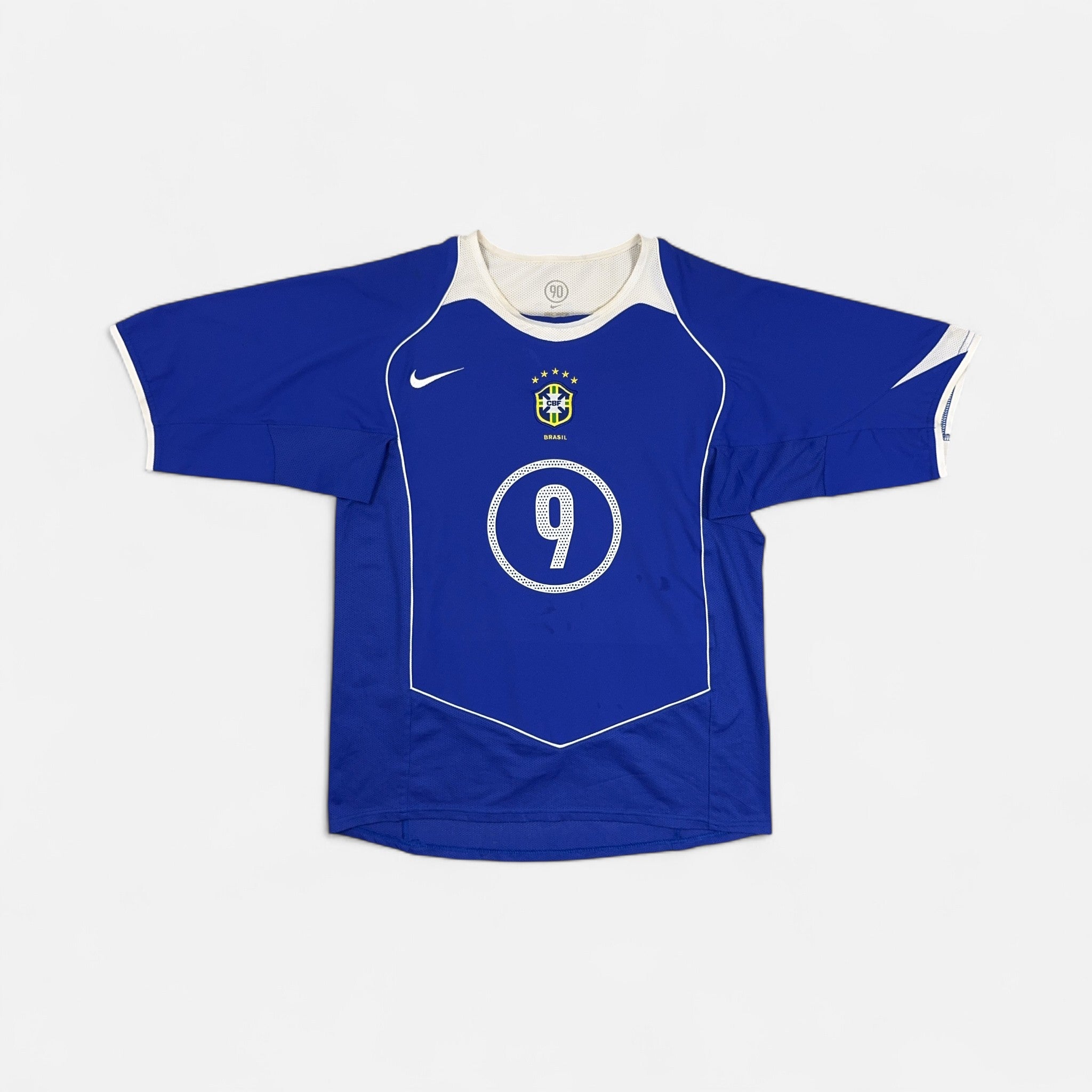 Brazil Ronaldo 2004 - 2006 Nike Away Jersey (M)