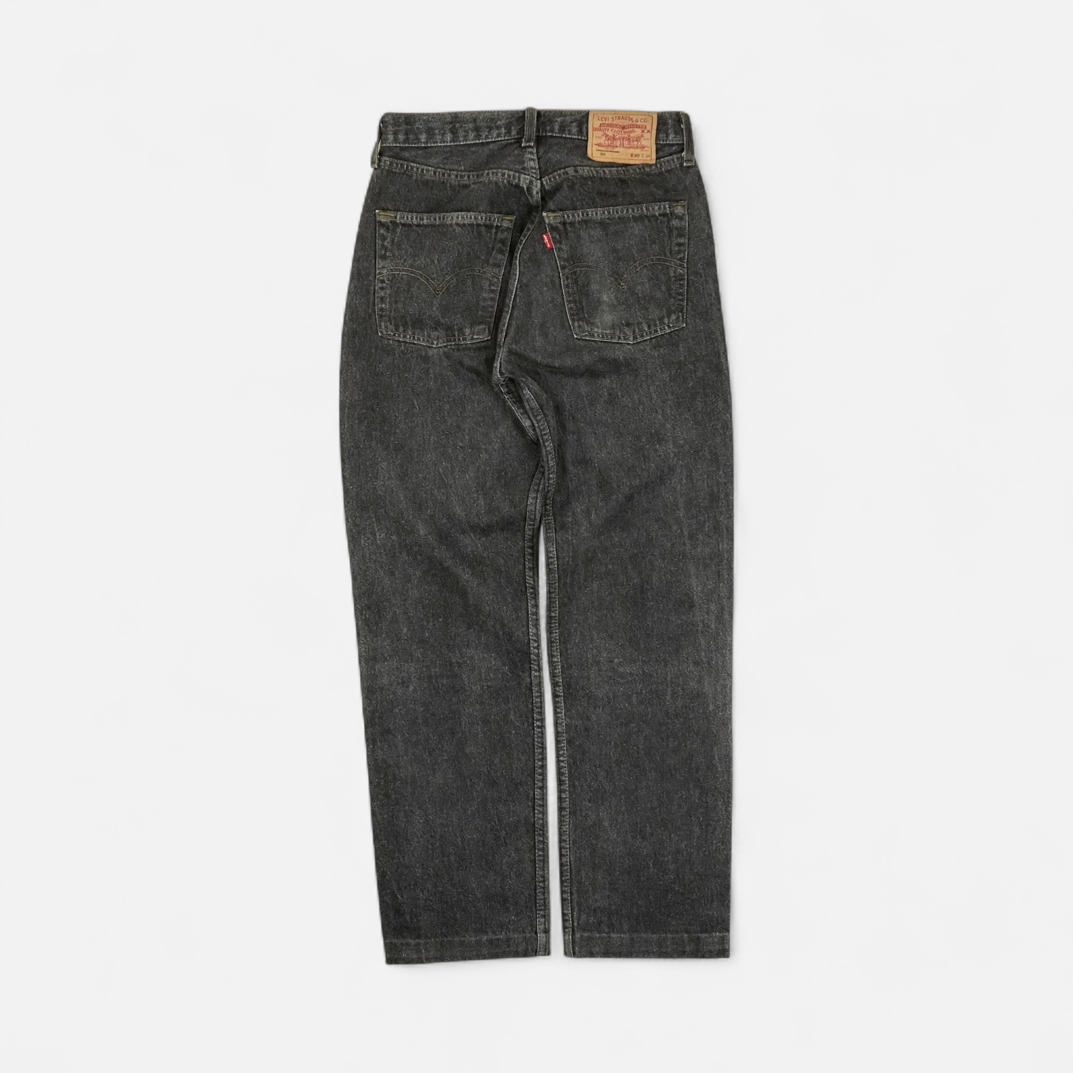 Vintage Levi Strauss & Co. Grey Jeans (W30 L34)
