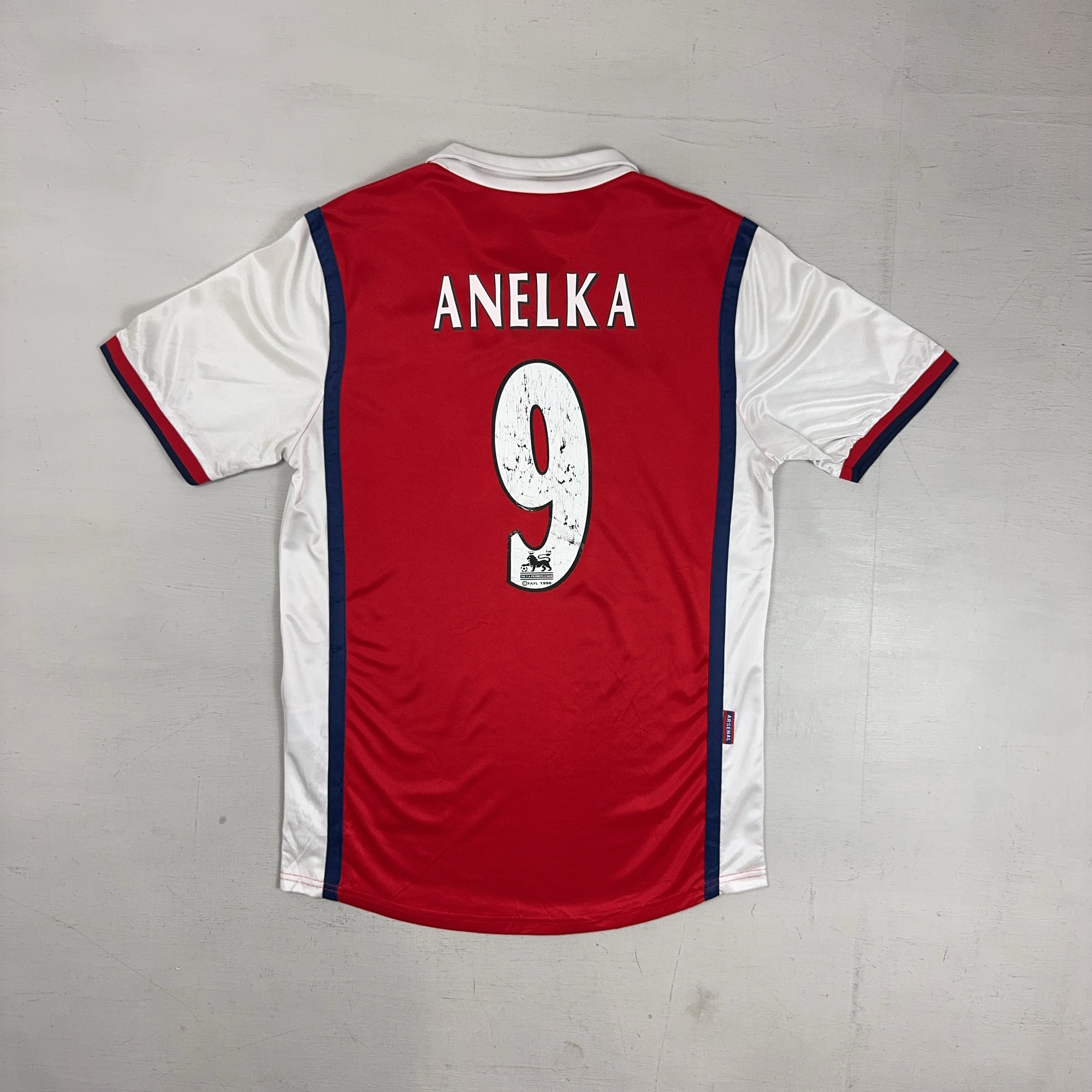 Arsenal Nicolas Anelka 1998/99 Nike Home Jersey (XL)