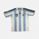 Argentina Lionel Messi 2006-2007 Adidas Home Jersey (XL)