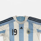 Argentina Lionel Messi 2006-2007 Adidas Home Jersey (XL)