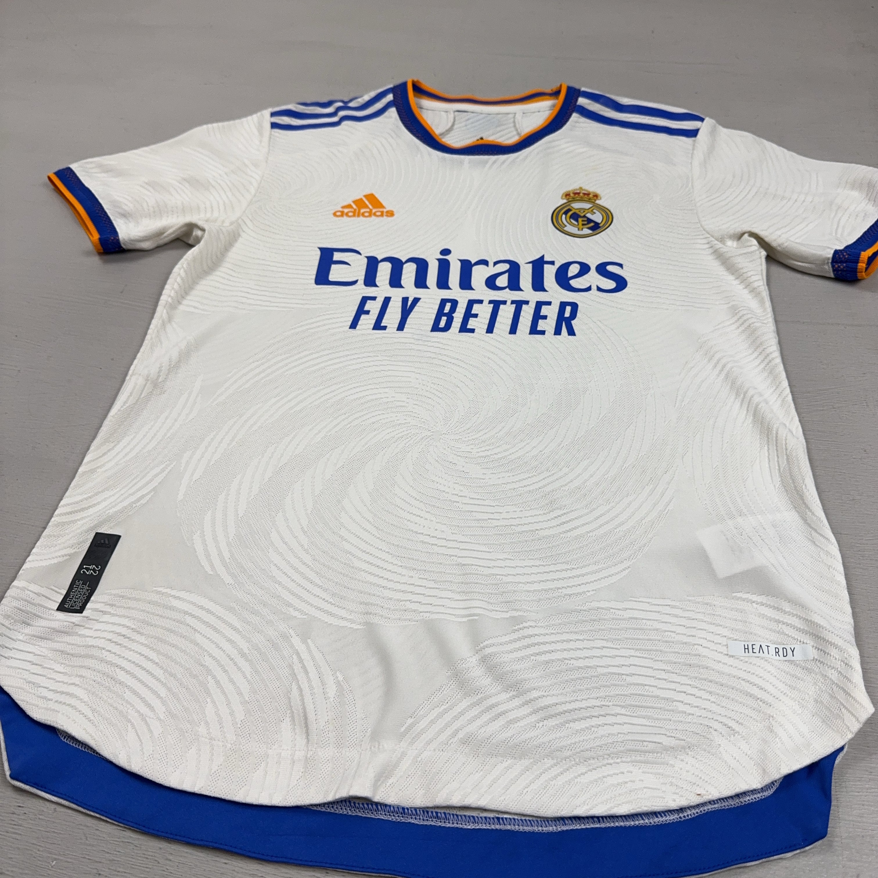 Real Madrid 2021/2022 Adidas Home Jersey (S)