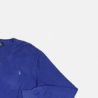 Vintage Polo Ralph Lauren Blue Knit Jumper (L)