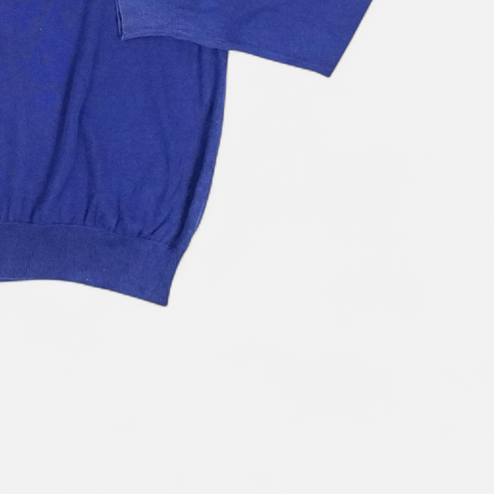 Vintage Polo Ralph Lauren Blue Knit Jumper (L)