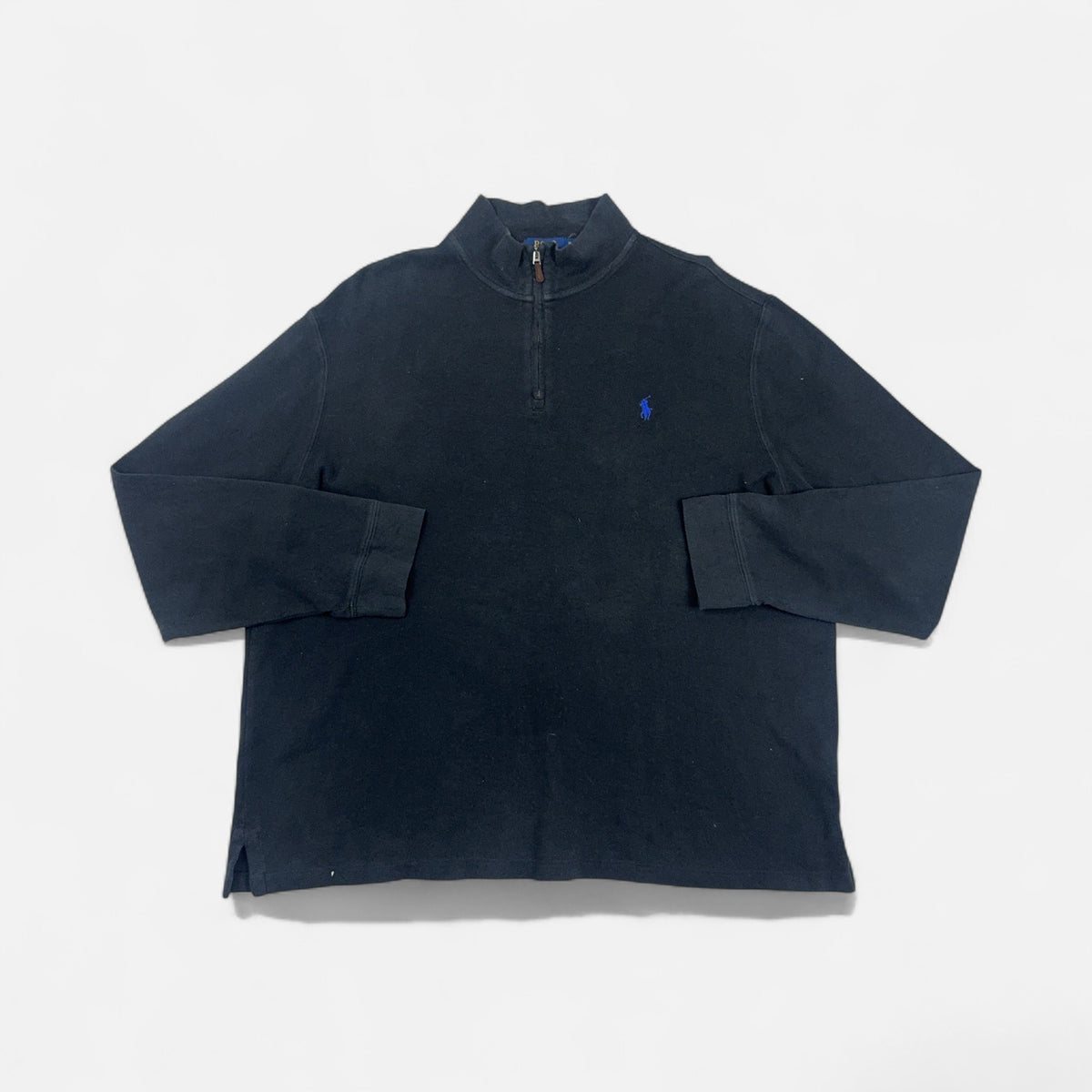 Vintage Polo Ralph Lauren Blue 1/4 Zip (XL)