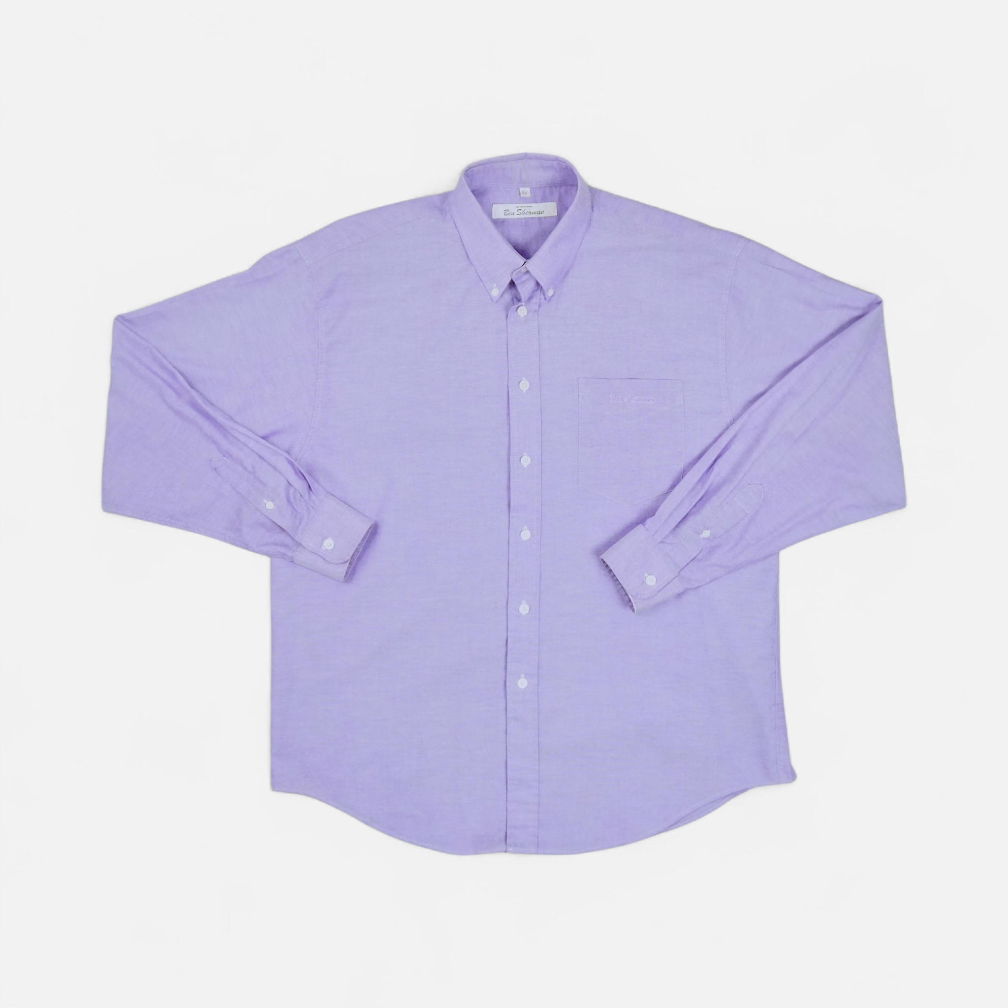Vintage Ben Sherman Purple Shirt (L)