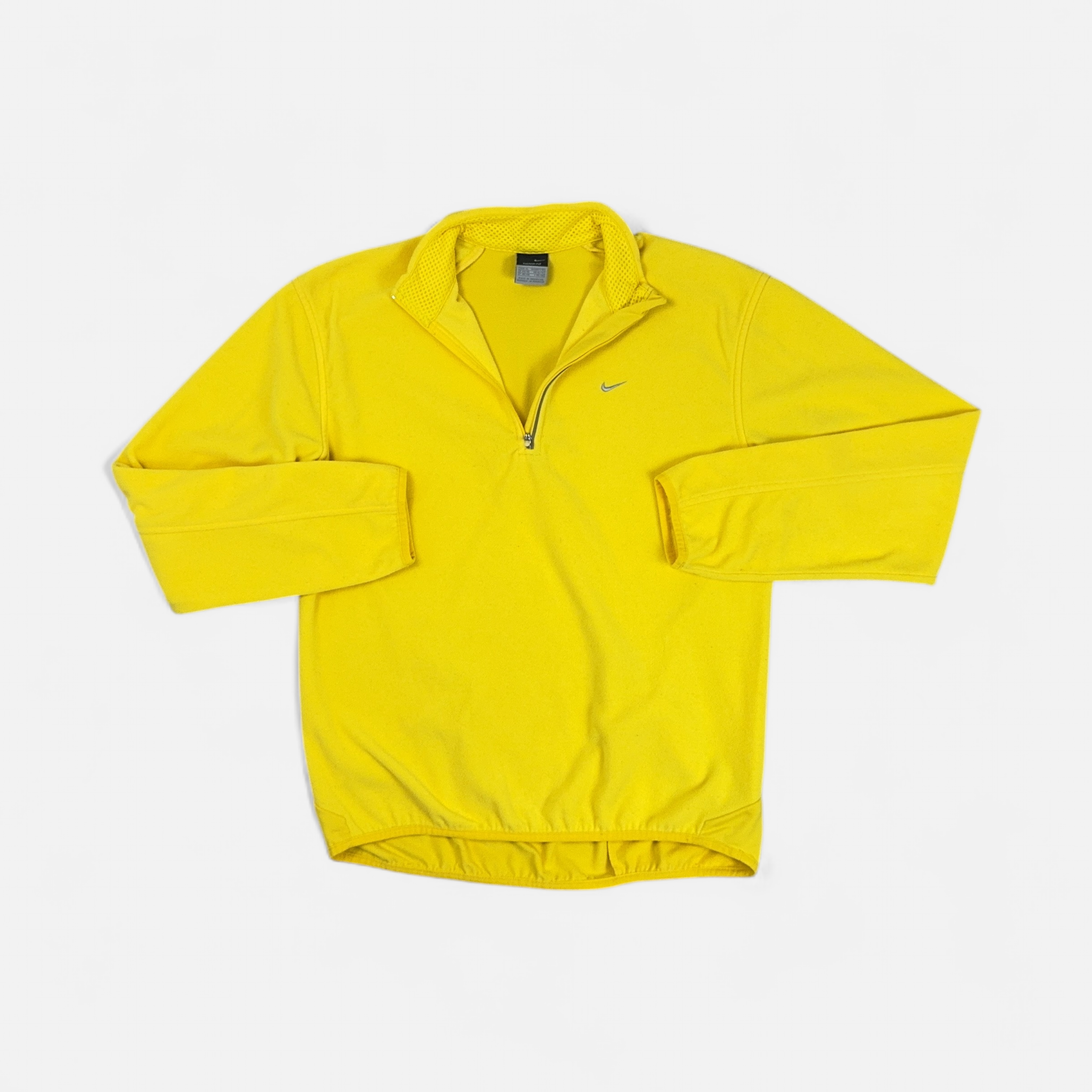 Vintage Nike Yellow 1/4 Zip (S)
