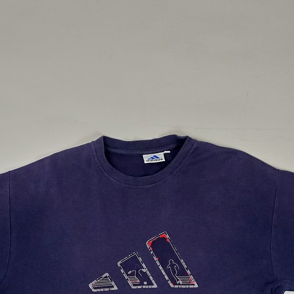 Vintage Adidas Purple T-shirt (XL)