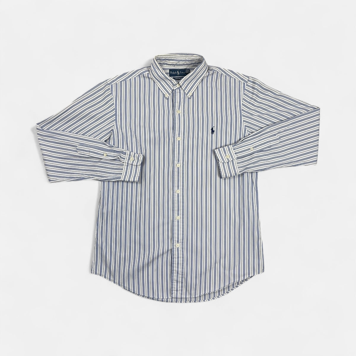 Vintage Ralph Lauren Blue Shirt (M)