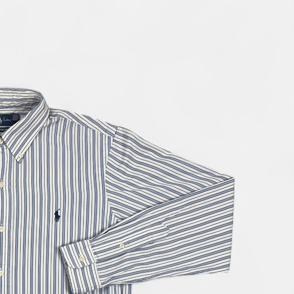 Vintage Ralph Lauren Blue Shirt (M)
