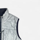 Vintage Nike Blue And Silver Reversible Gilet (M)