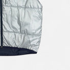 Vintage Nike Blue And Silver Reversible Gilet (M)