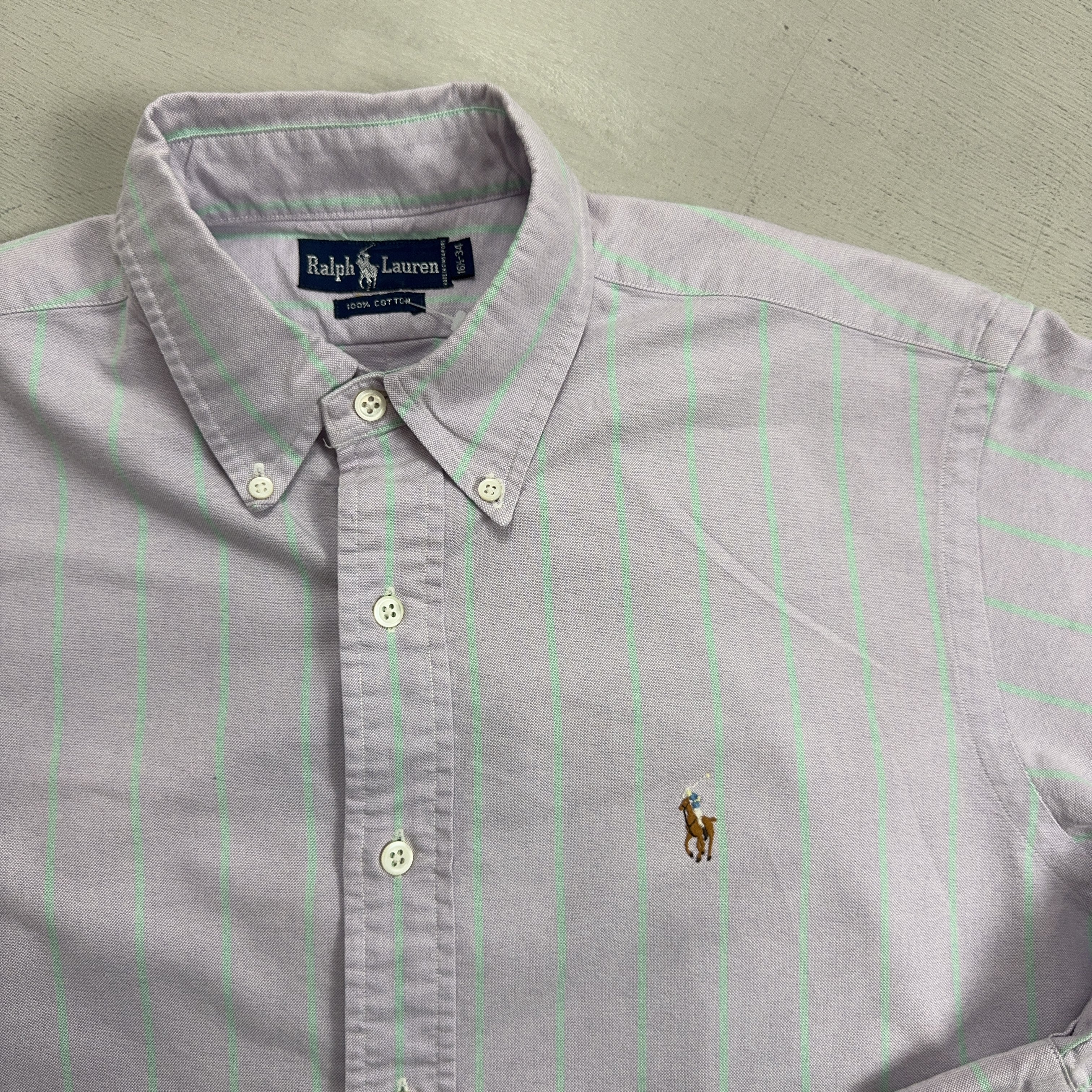 Vintage Ralph Lauren Purple Shirt (L)