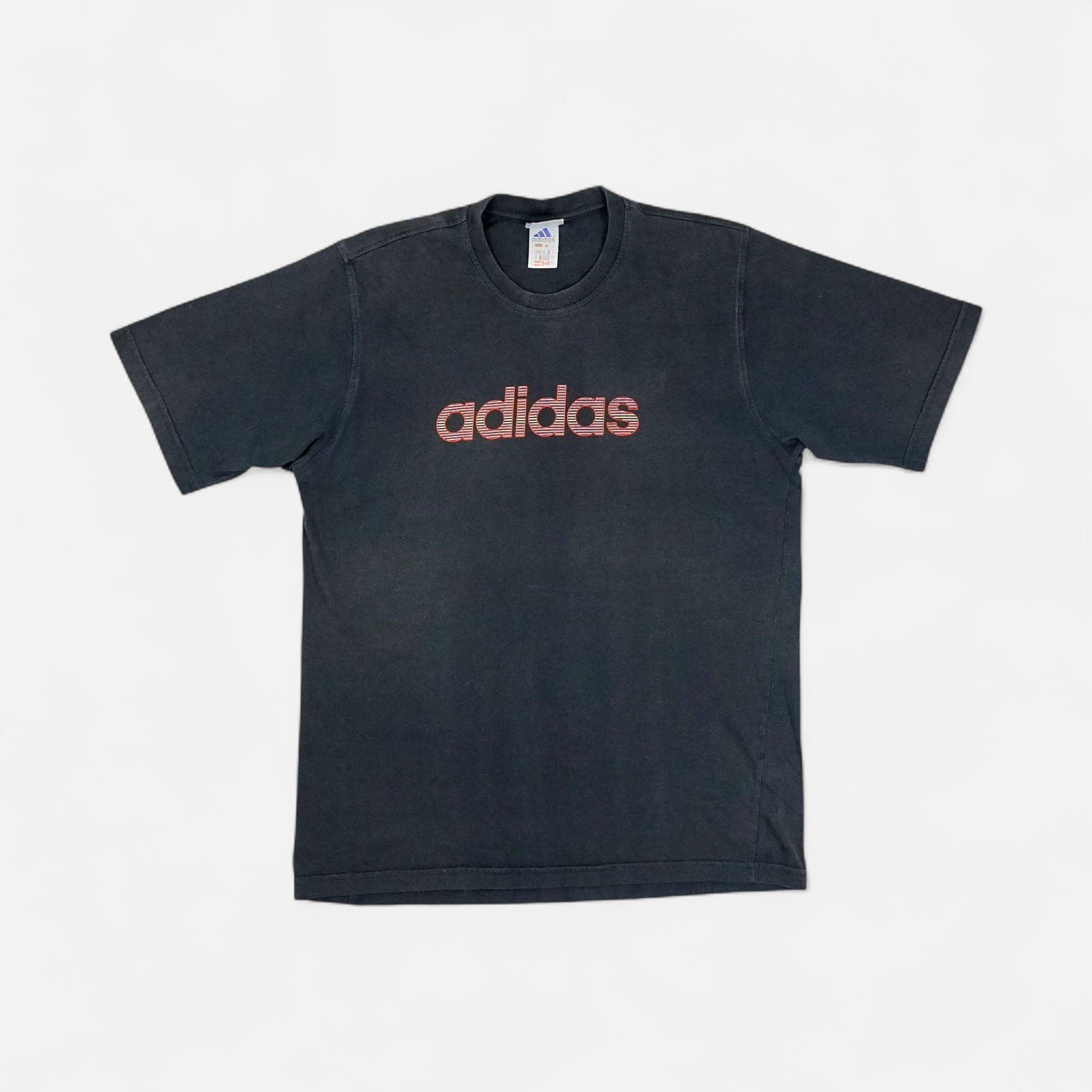 Vintage Adidas Black T-shirt (M)