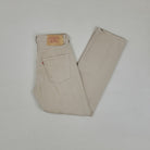 Vintage Levi's Beige Jeans (W33 L30)