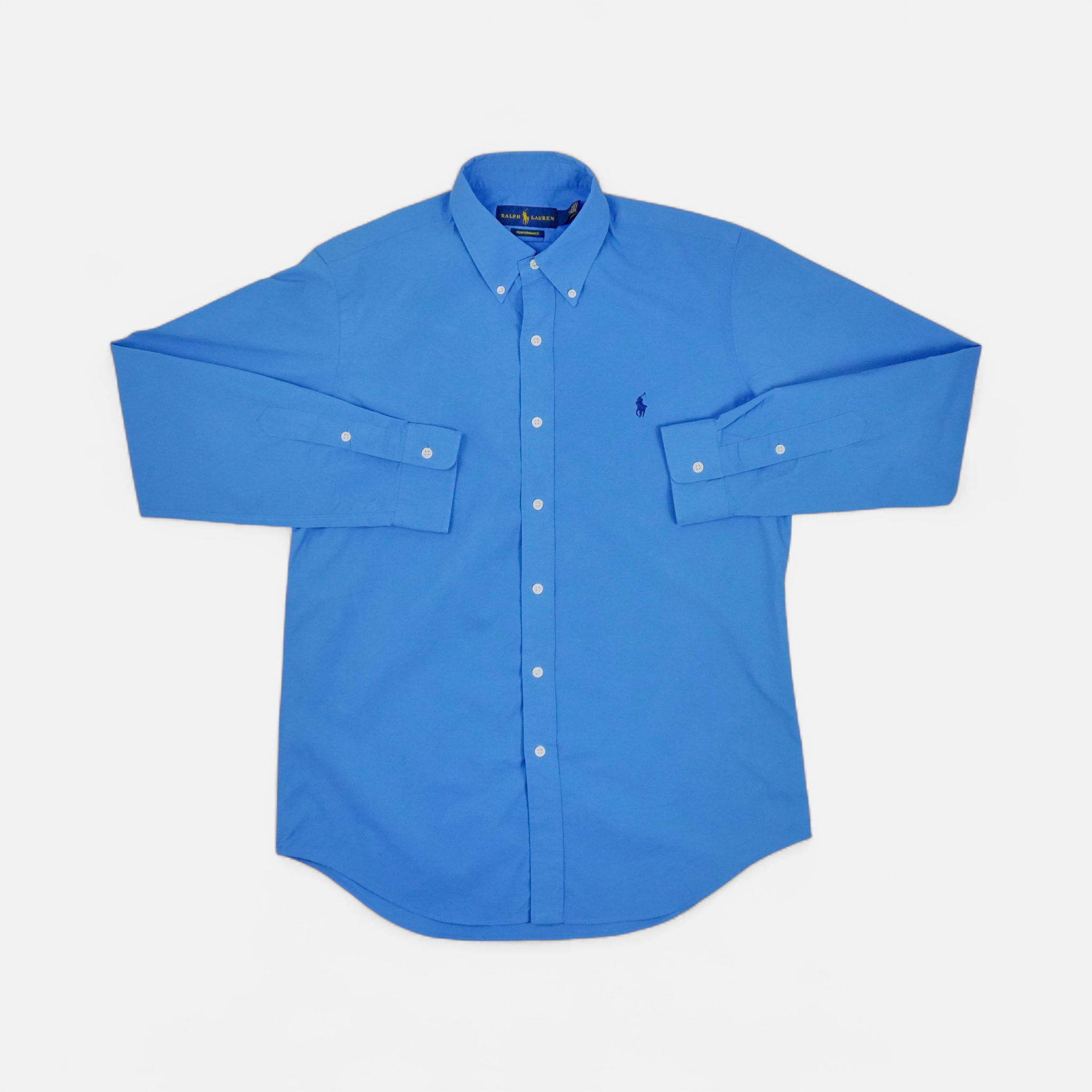 Vintage Ralph Lauren Blue Shirt (M)