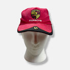 Vintage Porsche Red Cap